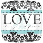 Фольгированный шар "LOVE орнамент" 1202-2464