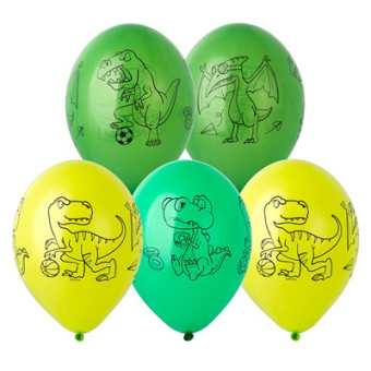 Воздушные шары "Динозавры" 1103-2903