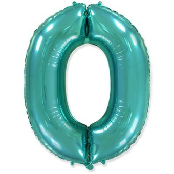 Фольгированный цифра "0" Tiffany 1207-3261