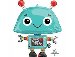 Фольгированный шар "Робот" 1207-4038
