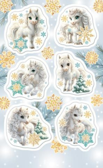 Наклейки "Новогодние. Год Лошади" 0-11-5234