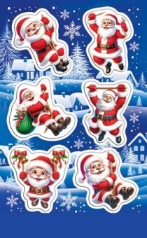 Наклейки "Новогодние" 0-11-5247 Наклейки "Новогодние" 0-11-5247