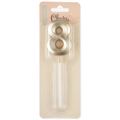 Свеча-цифра "8" Грани арт.802988