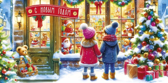 Конверт для денег "С Новым Годом" 0321.070