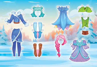 Книжка Одень куклу "Волшебная фея" ОВБ-021