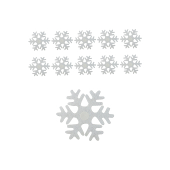 Украшение на скотче "Снежинки Пушинки" арт.6232314