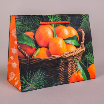 Набор подарочных пакетов к Новому Году "Ассорти. Матовый микс" Ч55344