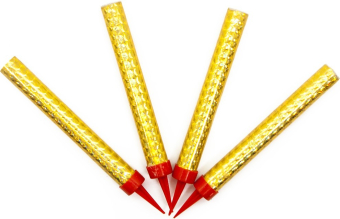 Свечи для торта "Фонтан Золото" TKF358NEW