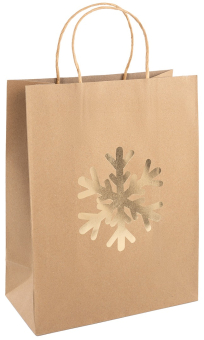 Набор подарочных пакетов к Новому Году "Дизайн №2. Крафт" 504694