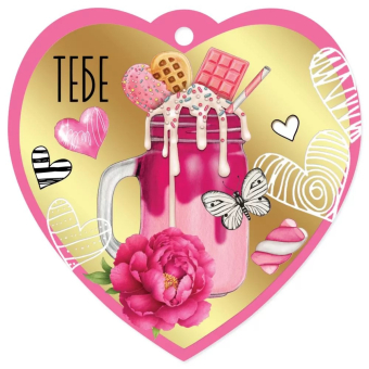 Мини-открытка/Бирка для подарка "Тебе" 6800751