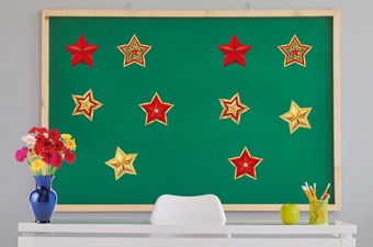 Набор украшений на скотче "Звёзды" 8-66-015